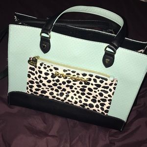 Teal Betsey Johnson Crossbody